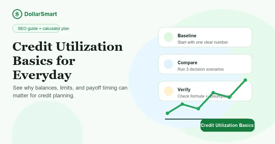 credit utilization basics infographic thumbnail